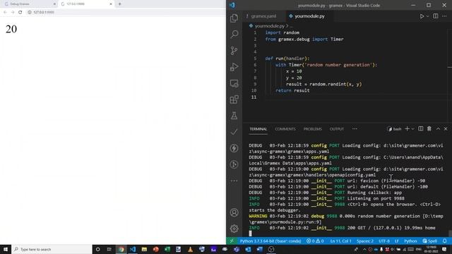 Gramex Debug Tutorial 6 Profiling смотреть онлайн