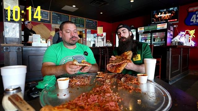 11.5LB 30 Inch $150 Carnivore Big Pie in the Sky Challenge with Beard Meats Food Adam Moran смотреть онлайн