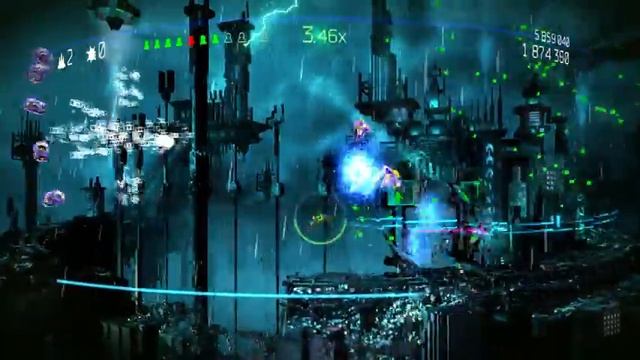 THIS GAME IS GORGEOUS IN 1080P/60FPS!! [RESOGUN] [GAMEPLAY #2] смотреть онлайн