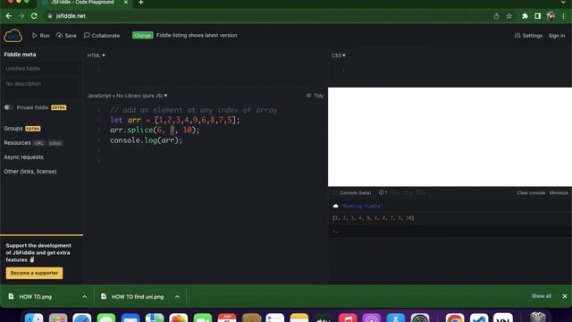 How to add an element at any index of array | All About Splice | Javascript | hindi смотреть онлайн