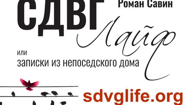 26/29. Слушать бестселлер Романа Савина о Синдроме Дефицита Внимания и Гиперактивности "СДВГ ЛАЙФ" смотреть онлайн