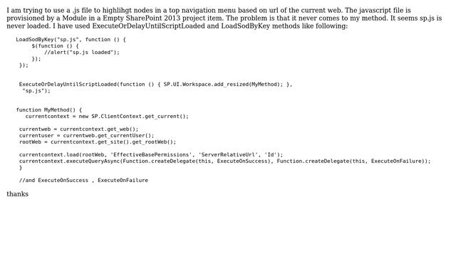 Sharepoint: sp.js not loaded js file provisioned by a module смотреть онлайн