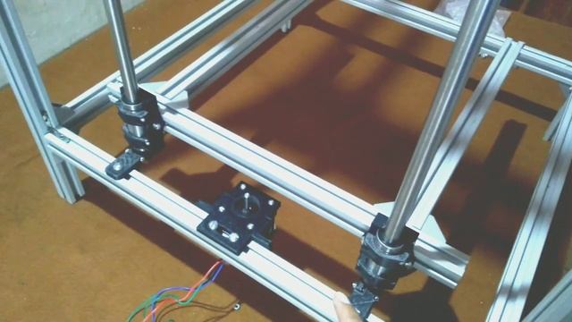 Big Hypercube Core XY 3D Printer Complete Build #9 Installation of Z Axis and Lead screw смотреть онлайн
