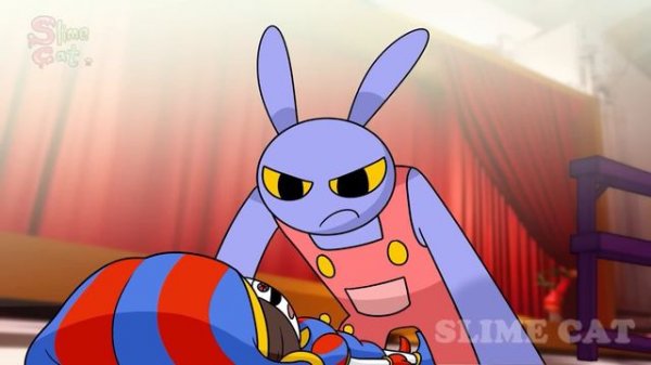 Pomni & Jax Love in Abstracted 🖤 { AMAZING DIGITAL CIRCUS Comic Dub.} TADC love story Animation