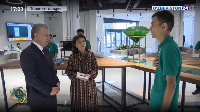 Davlatimiz rahbari Mirzo Ulug‘bek tumanidagi «IT park» xududidagi qurilish ishlarini borib ko‘rdi. смотреть онлайн