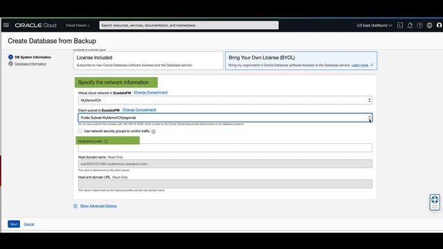 Oracle Base Database Service (BaseDB) - Creating a VM DB System from Backup смотреть онлайн