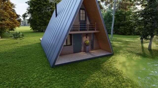 (6x7 Meters) Modern House Design | 1 Bedroom Tiny House Tour