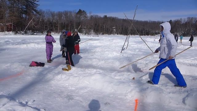 Snow Snake - Ojibwe Winter Games 2015 смотреть онлайн