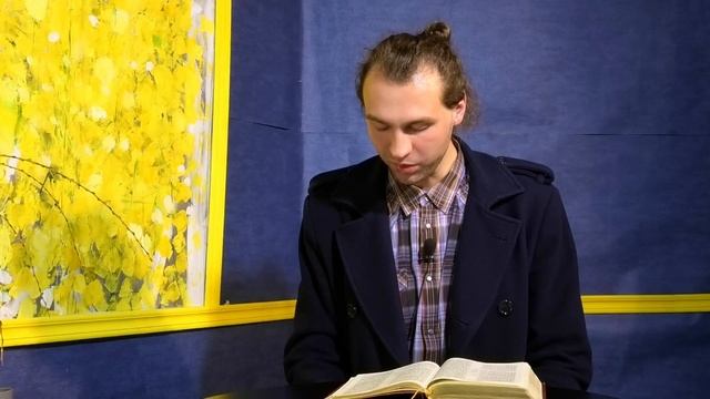 Библия за год | без музыки | день 156 | Евангелие от Иоанна 15 глава | план чтения Библии 2022 смотреть онлайн