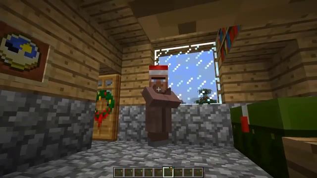 кто украл все подарки деревни жителей номер 13 100% тролинг Майнкрафт версии смотреть онлайн