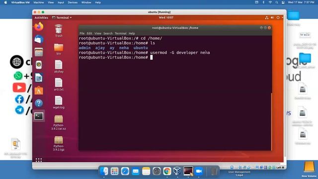 Linux Group Create and Management смотреть онлайн