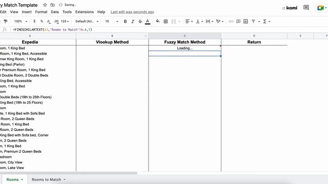 How To Use Google Sheet For Fuzzy Matching смотреть онлайн