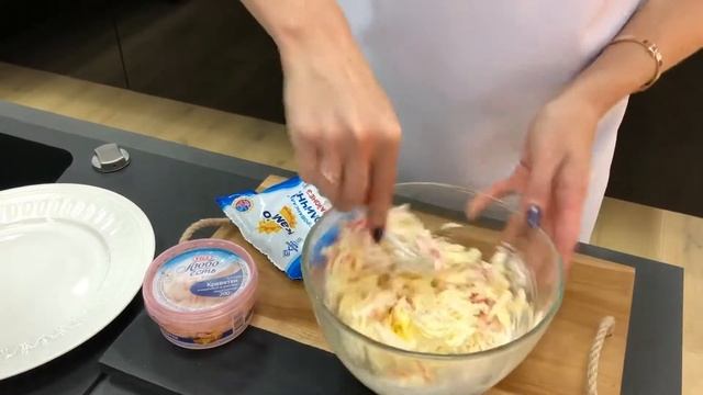 Морские шарики с крабовыми палочками смотреть онлайн