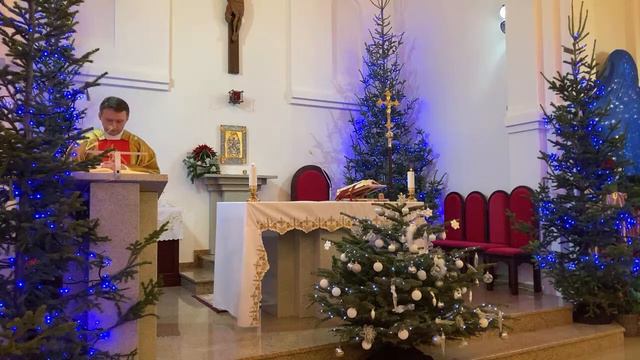 Св. Месса - 25.12.2021 в 18.00 смотреть онлайн