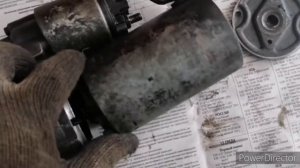 Разбор стартера Jetta 2