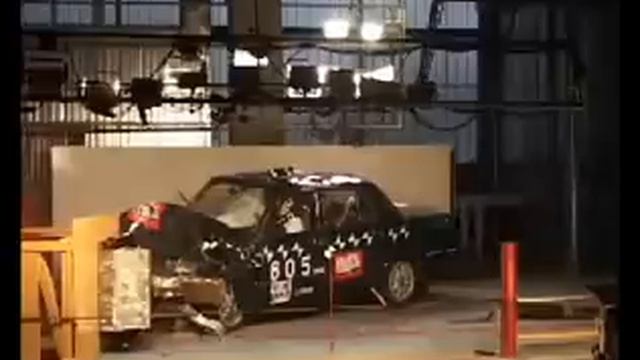 Краш тест~Crash Test ~ ГАЗ 3110 Волга ~ Volga GAZ 3110