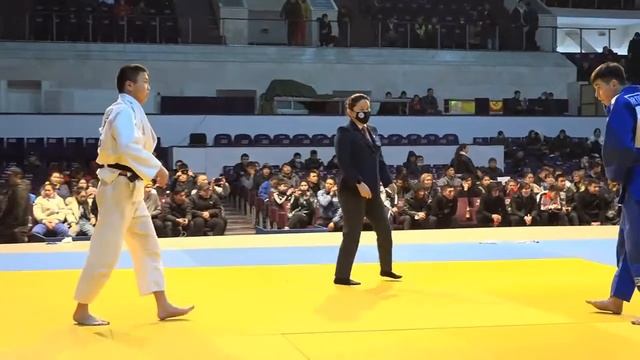 Перв.Кыргызстана по дзюдо 2021 года (кадеты). 73 кг 3-е место. Байэл Жакшылыков-Ризат Тулемусов смотреть онлайн