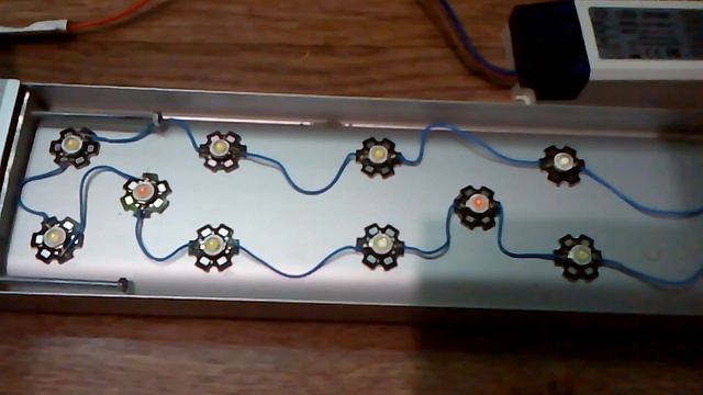 Светодиоды 3 ватт. Ставим новые светодиоды в светильник. Неожиданный результат смотреть онлайн