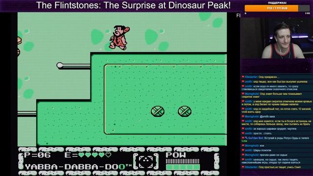 Flintstones, The - The Surprise at Dinosaur Peak! Знакомимся с миром NES Dendy Famicom. Стрим #3 смотреть онлайн