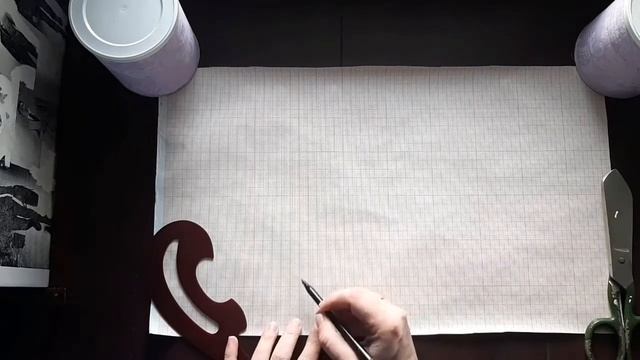 Мастер классы по пошиву. Построение чертежа (лекал) комфортера #шьемсами #чертеж #выкройкакомфортер