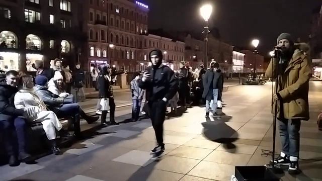 УЛИЧНЫЕ МУЗЫКАНТЫ ПИТЕРА,Глеб Васильев и гр.Шумные Соседи(9) 24.10.23.