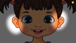 Учим части тела для детей. Развивающие  мультики для детей