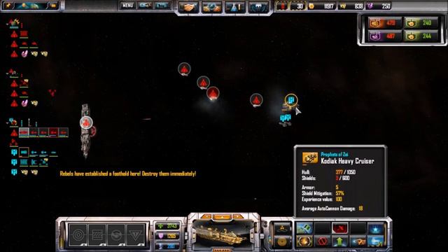 Sins of a Solar Empire: Rebellion Tutorial #1 (Basic Controls) смотреть онлайн