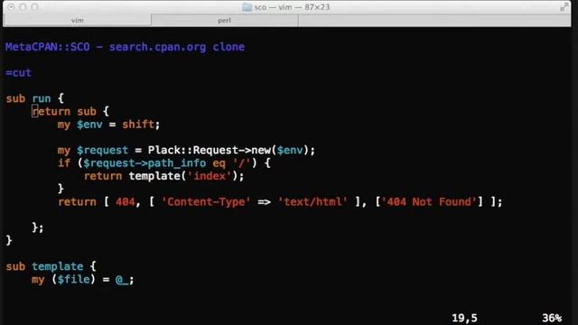 SCO cloning 11 - Serving static files with Plack смотреть онлайн
