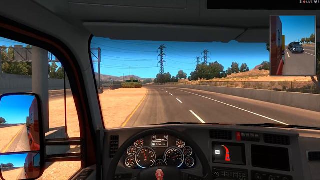 American truck simulator Первый взгляд [ 60FPS] смотреть онлайн