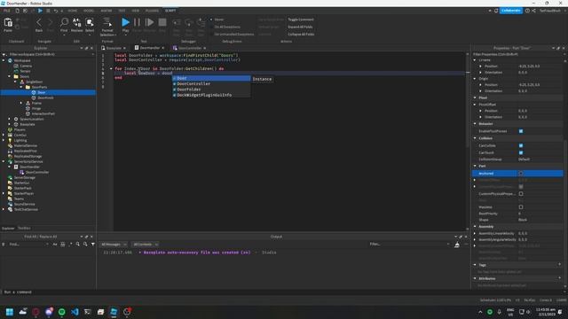 Roblox Door System - Object Oriented Programming смотреть онлайн
