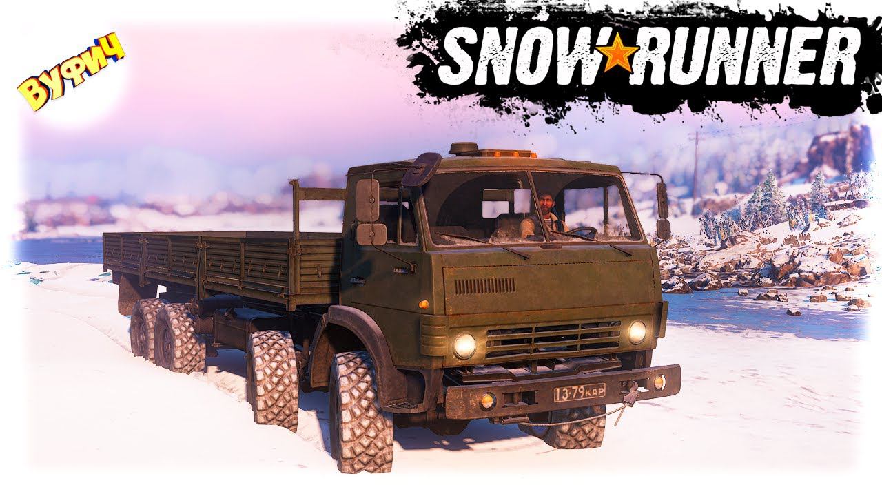 Mod Offroad Truck in SnowRunner KamAZ-6350 [Vehicle Overview] смотреть онлайн