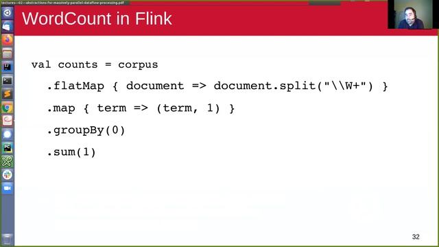 BigData course - Lecture 2.4 - Apache Flink смотреть онлайн