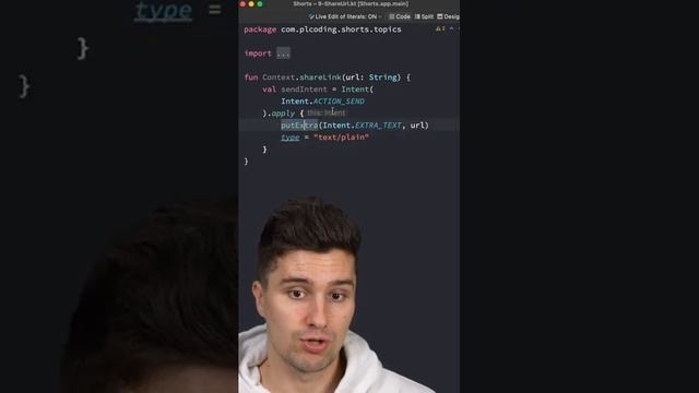 The EASIEST Way to Share a URL With Other Apps In Android смотреть онлайн