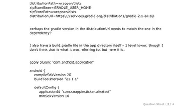Android : Android gradle build Error:(9, 0) Gradle DSL method not found: 'compile()'. смотреть онлайн