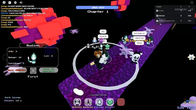 Roblox Deltarune Tower Defense! (With my Friends). Roblox Undertale TDS. смотреть онлайн