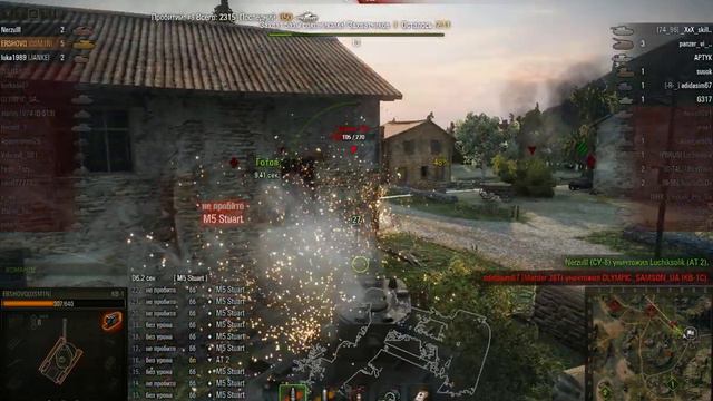 КВ-1,3878 урона,3 отметки на ствол и т.д смотреть онлайн