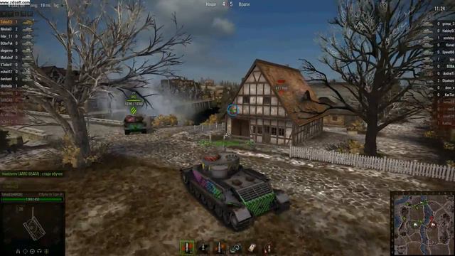 Бой на Tiger_P смотреть онлайн