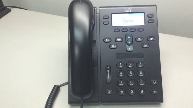 Reset Cisco 6945 IP Phone смотреть онлайн