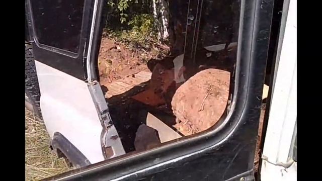 Нашёл ротор эл.двигателя 1000 кг. Погрузил и вывез.