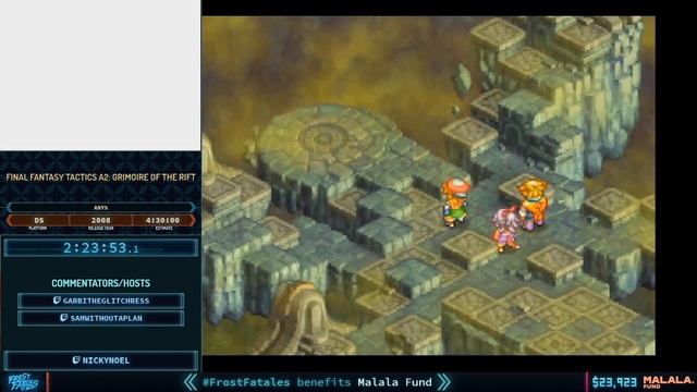 Final Fantasy Tactics A2: Grimoire of the Rift by Nicky in 4:21:48 - Frost Fatales 2020 смотреть онлайн