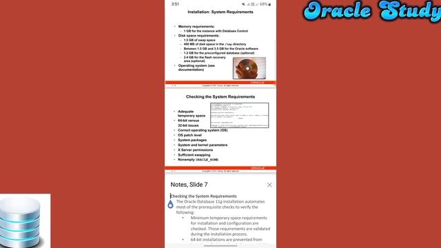 Installation System Requirements of oracle смотреть онлайн