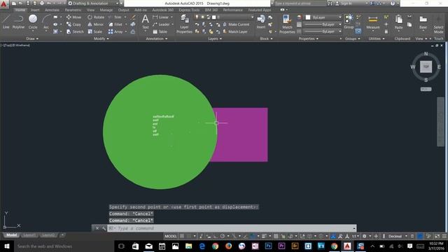 Display Order Autocad 2016 Training Tutorial 35 смотреть онлайн