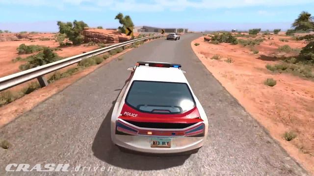 EPIC POLICE CHASES #50 - BeamNG Drive | CRASHdriven