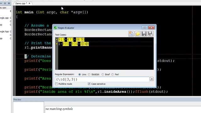 SlickEdit - Regular Expression Evaluator смотреть онлайн