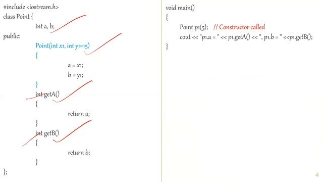 PROGRAMMING USING C++ CLASS-72 (Constructors with Default Arguments) смотреть онлайн