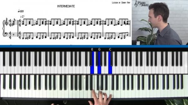 The coolest Rock n' Roll Piano Groove! Quick Tip / Lesson by Jonny May