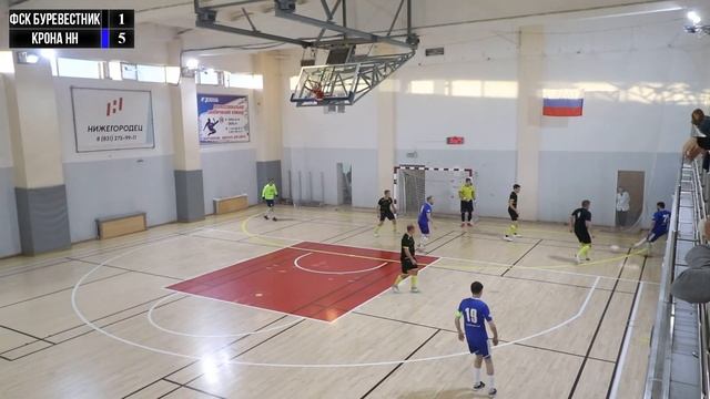 Третья лига 2023/24. ФСК Буревестник - Крона НН 2:10 смотреть онлайн