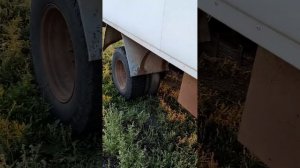 Проблемы с резиной ЗИЛ бычок. Приключения по дороге Оренбург - Новосибирск