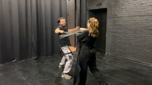 Нина Полякова. Бой на мечах