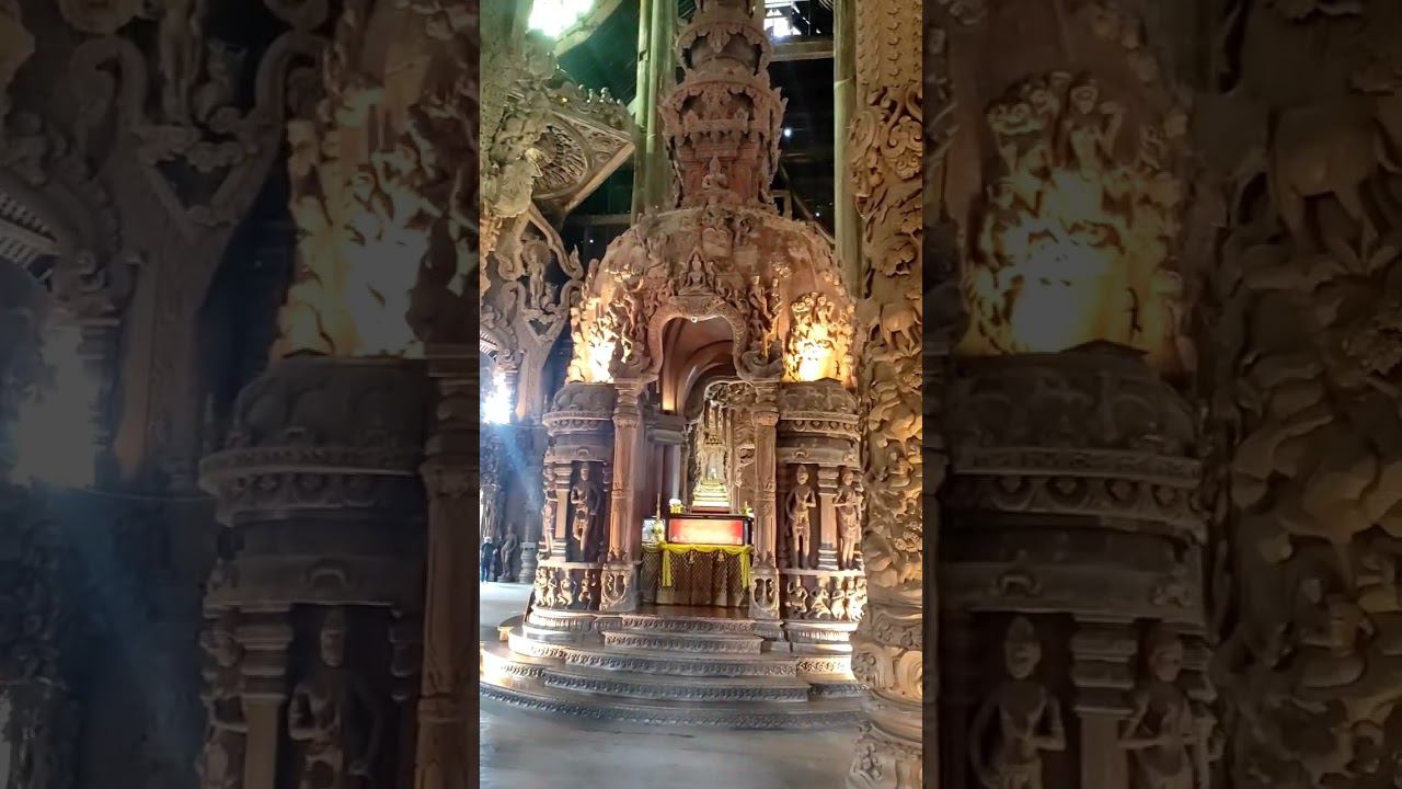 Храм Истины, Таиланд Паттайя. смотреть онлайн